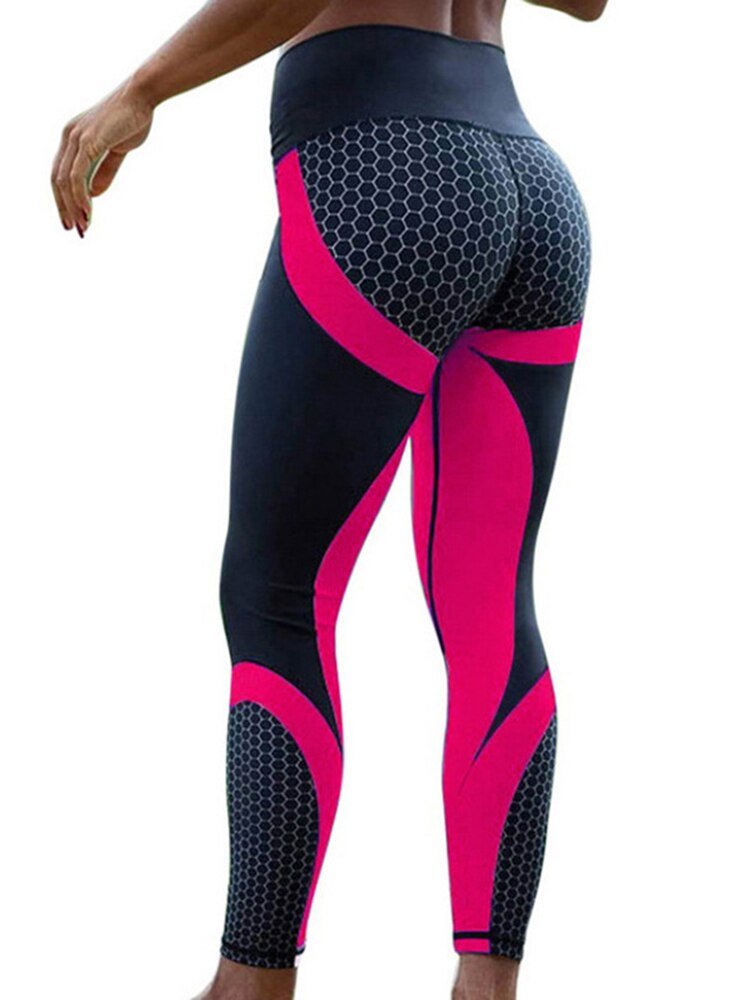 Debbie Fitness Leggings | Moderne, sportliche, bequeme, gemusterte Damenleggings