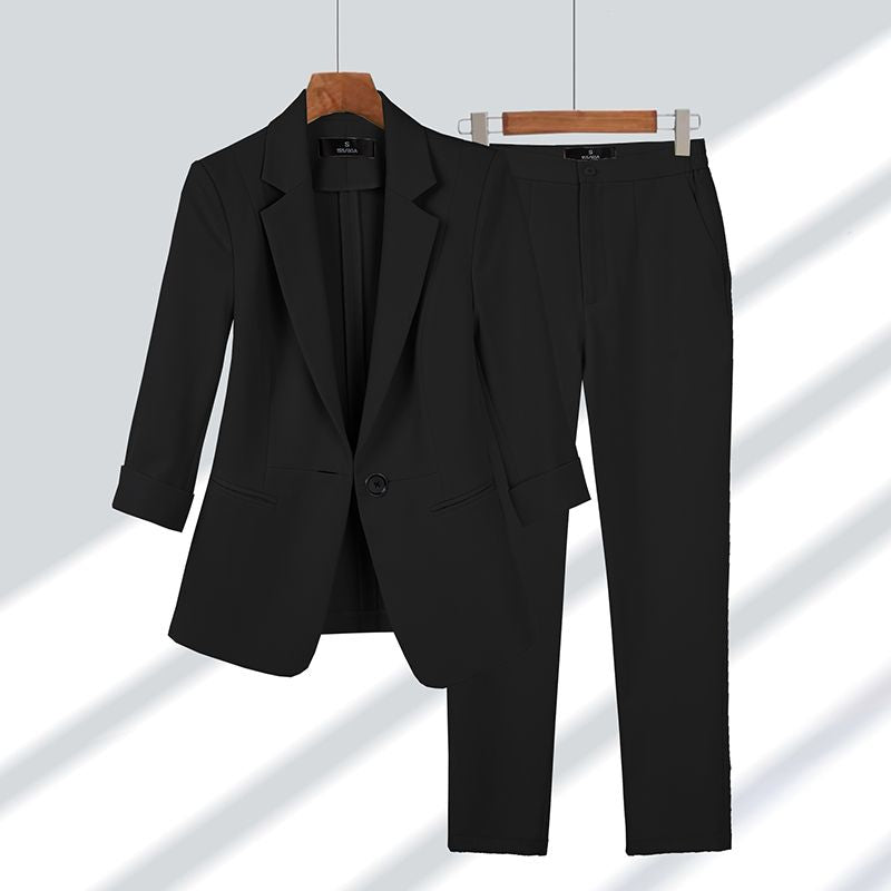 Premium Damenanzug | Eleganter Blazer mit bequemer Damenhose