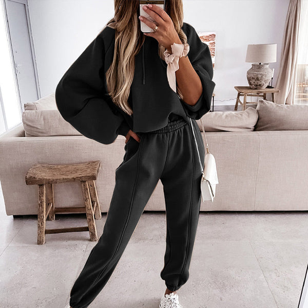 Claudia Bequemer Loungewear-Anzug | Luxuriöser 2-teiliger Jogginganzug für Damen